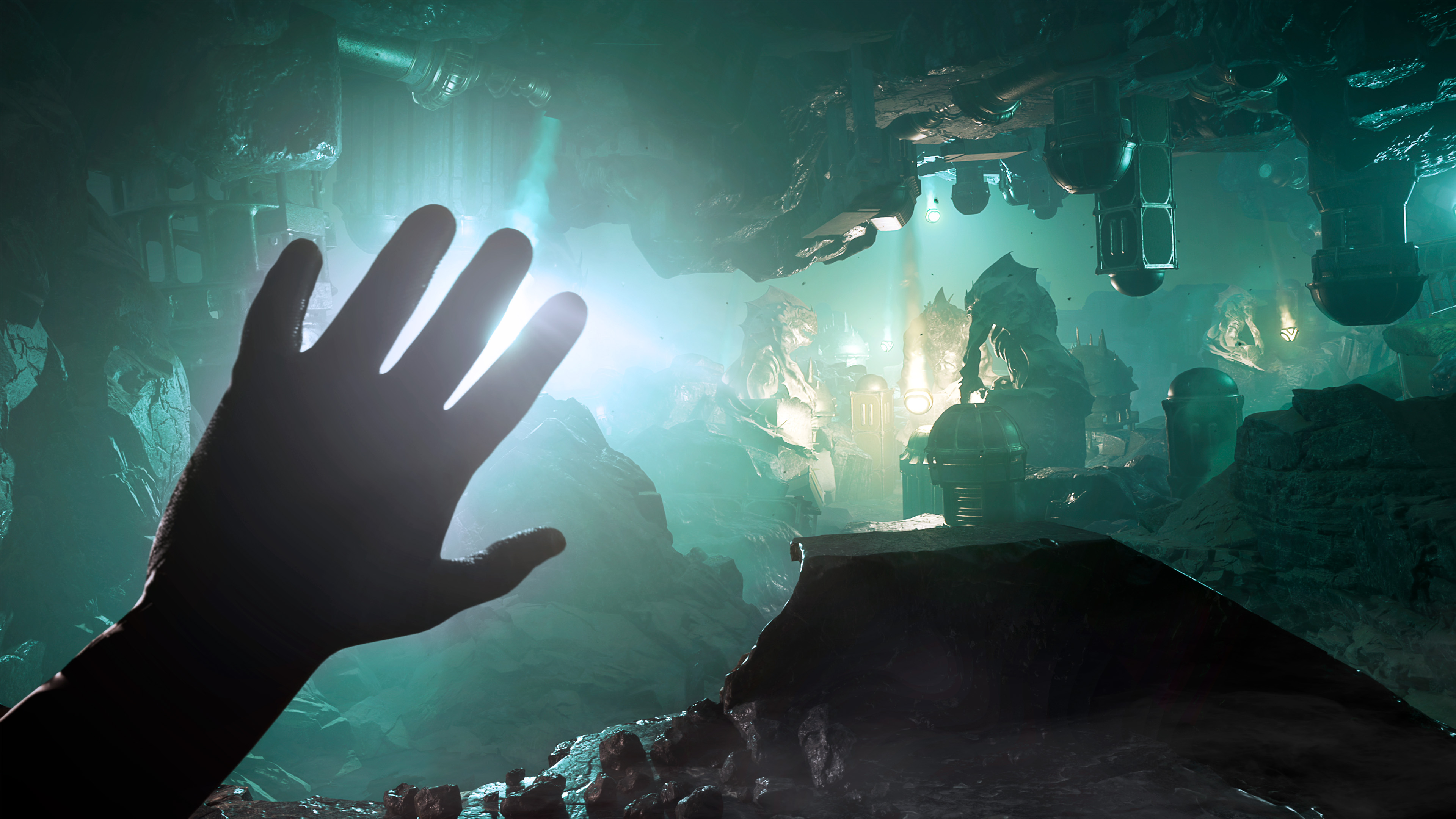 A screenshot from Cthulhu: The Cosmic Abyss
