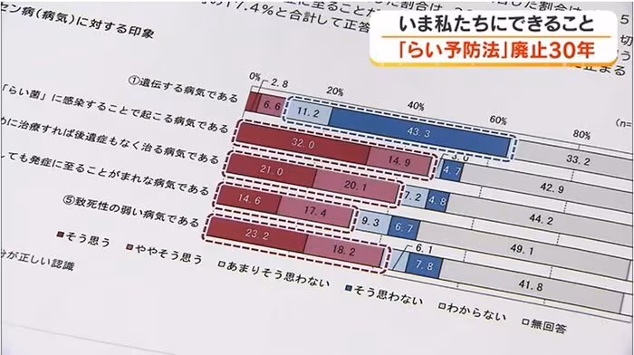 ハンセン病問題に係る全国的な意識調査に関する検討会の発表資料