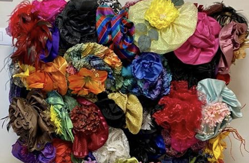 A bouquet of hats.