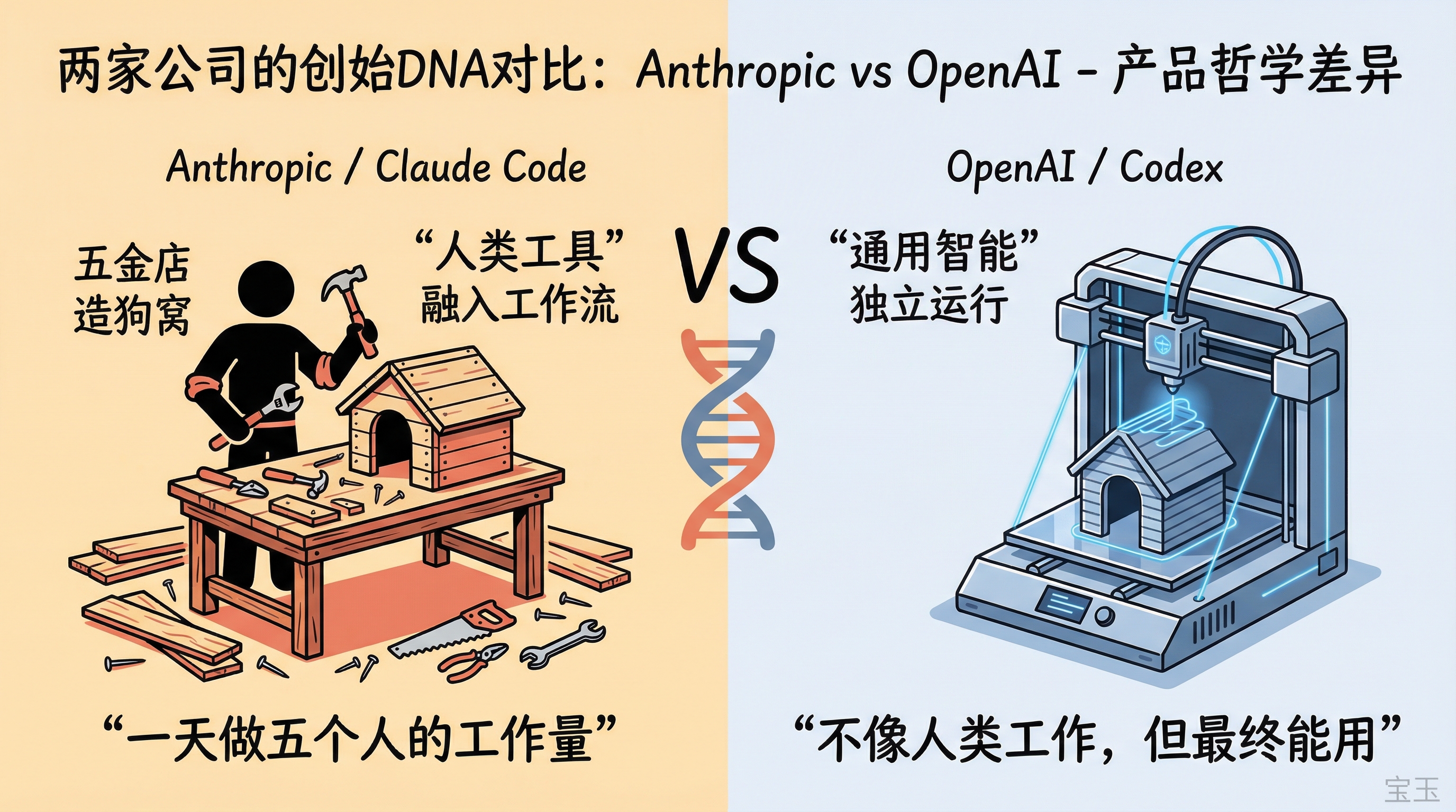 两家公司的创始 DNA 对比:Anthropic vs OpenAI