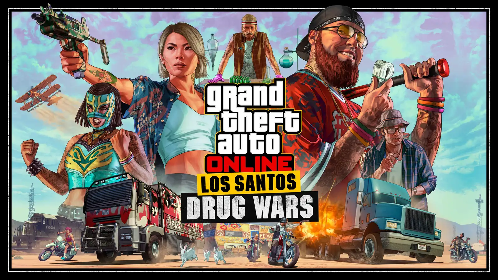 《GTA5》线上模式大型更新“洛圣都毒战”将于明日实装