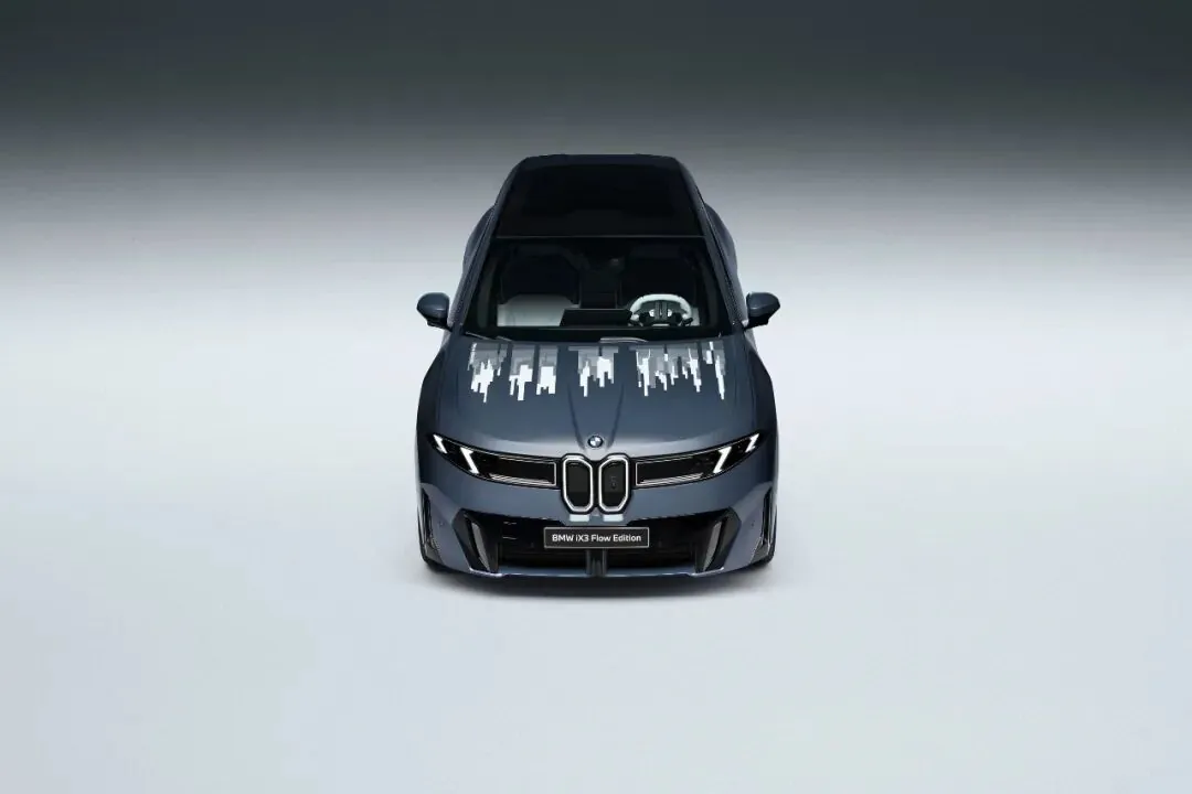 变色车成真:宝马全球首发 E Ink 量产车 BMW iX3 Flow Edition 图片