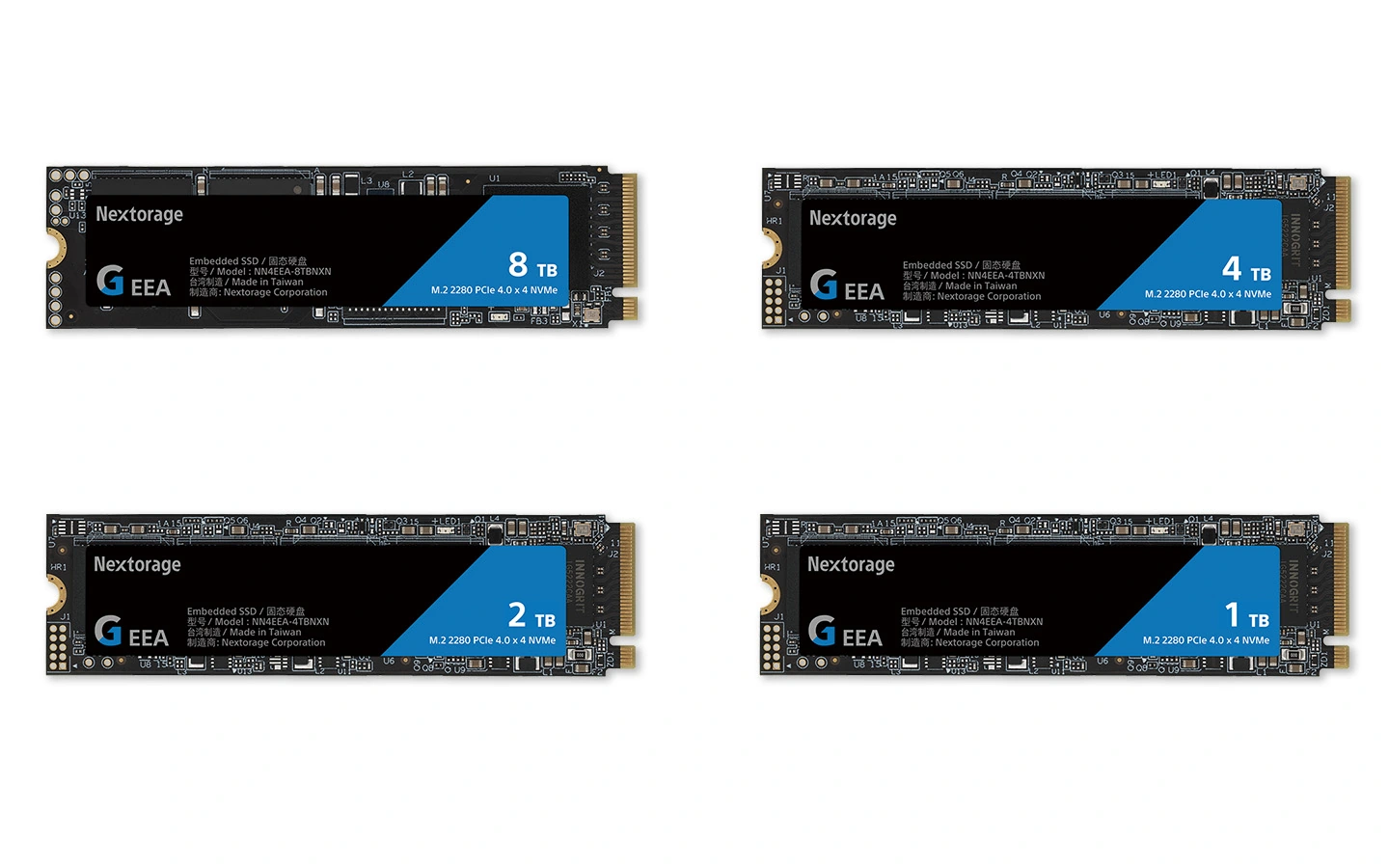 Nextorage 发布 PCIe Gen4 QLC 固态硬盘 G Series EEA,仅 1 年质保