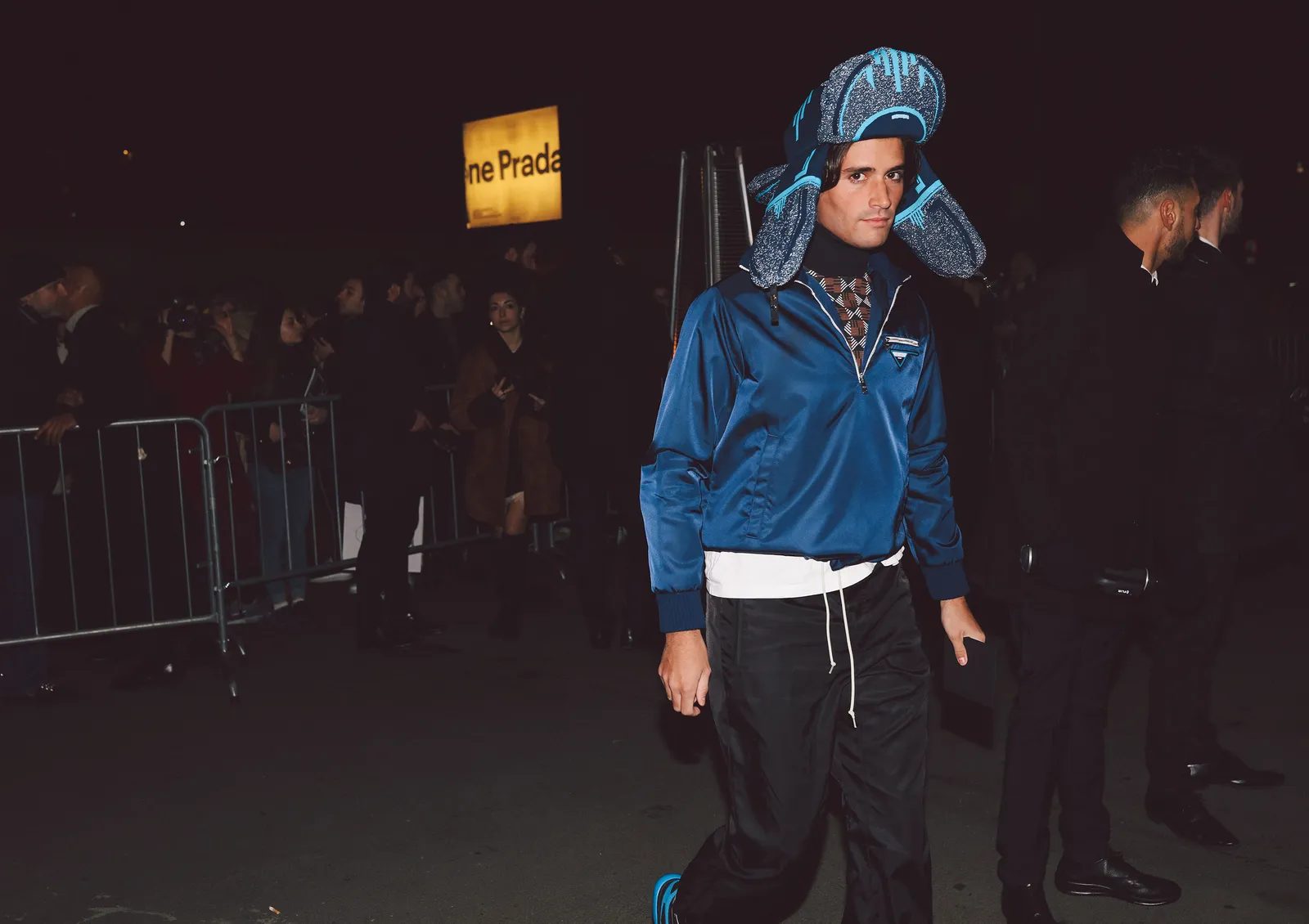This image may contain Clothing Apparel Human Person Sleeve Hat and Fashion