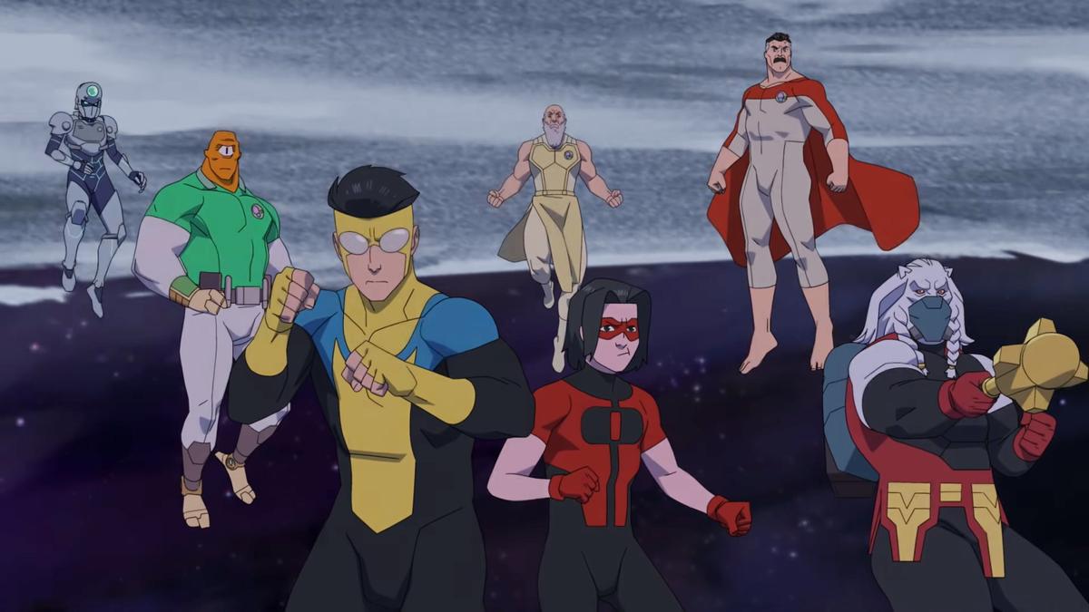 A still from ‘Invincible’ Season 4