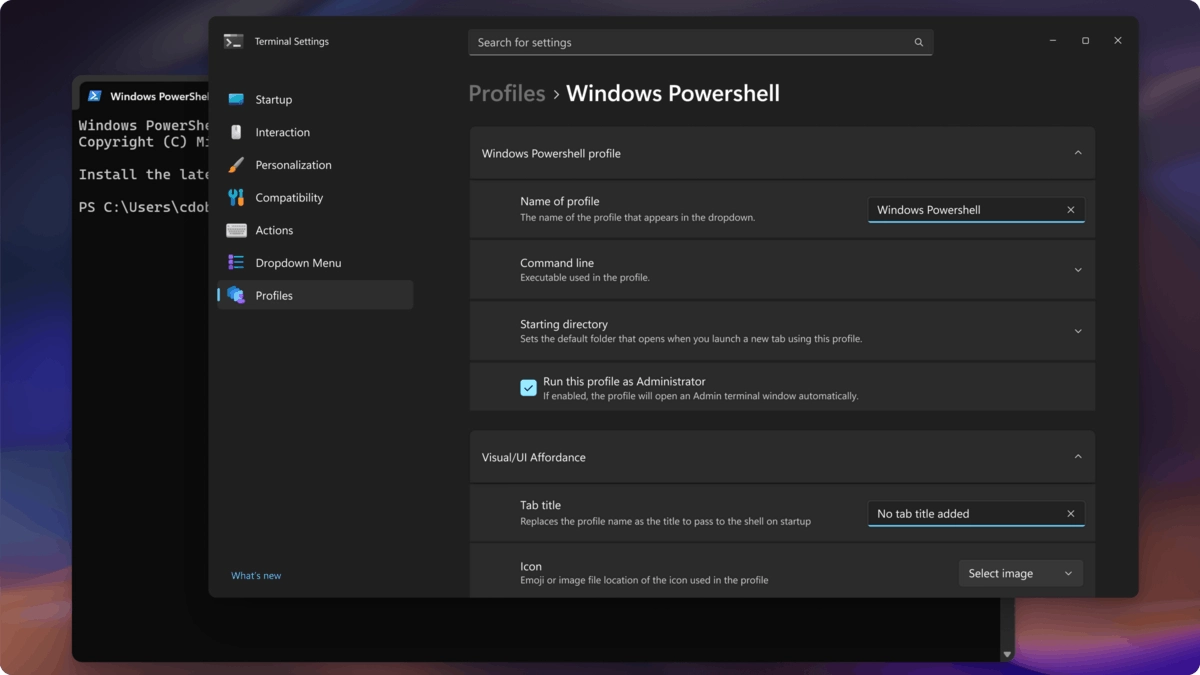 微软预告将重构 Win11 Windows Terminal 设置界面:独立窗口、自动保存