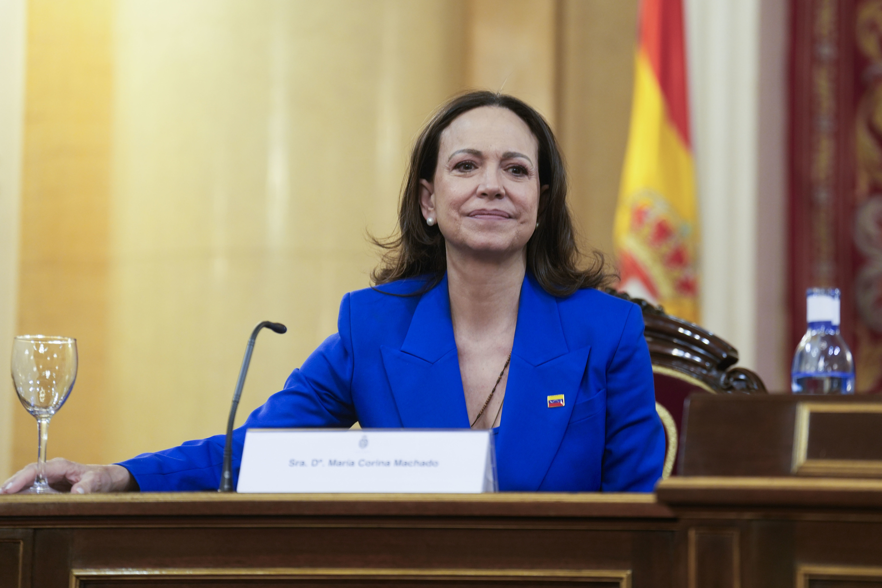 Mar�a Corina Machado, en el Senado.