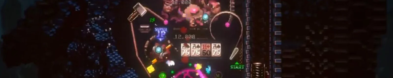 有一款画面非常炫酷的弹珠台游戏已经在STEAM上架了