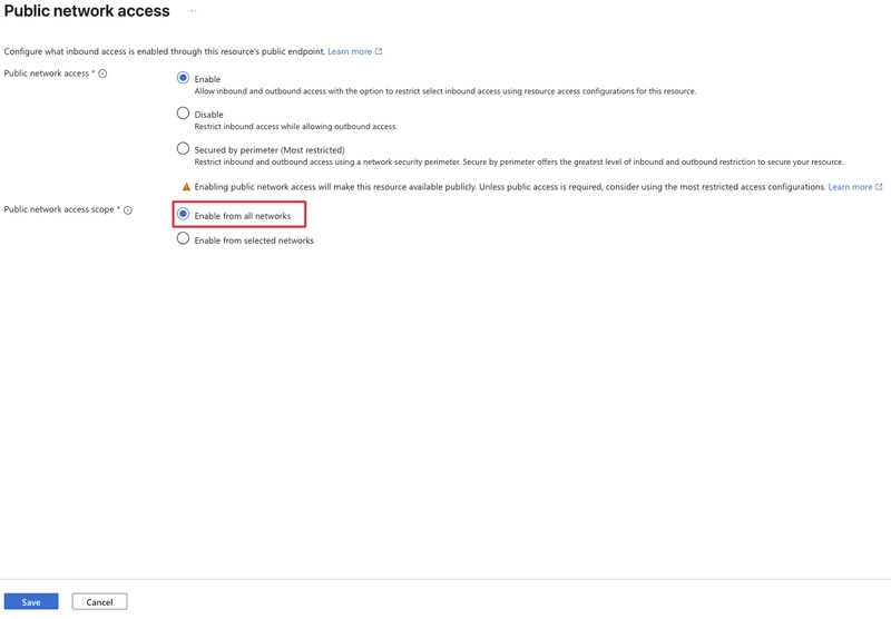 Public network Access