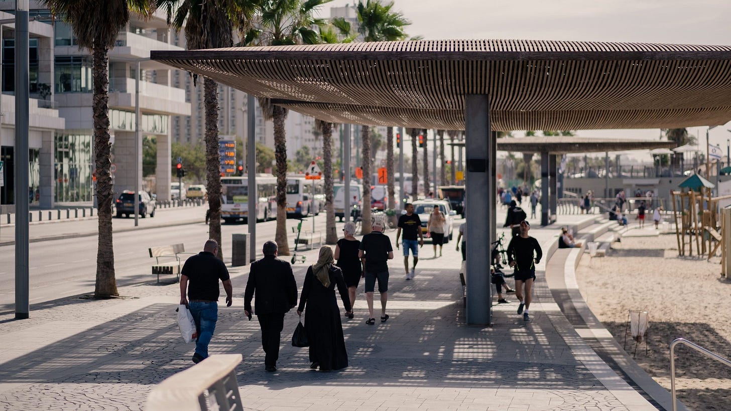 Public shading structures: Commitment - Heat Action Platform Public shading structures: Commitment - Heat Action Platform