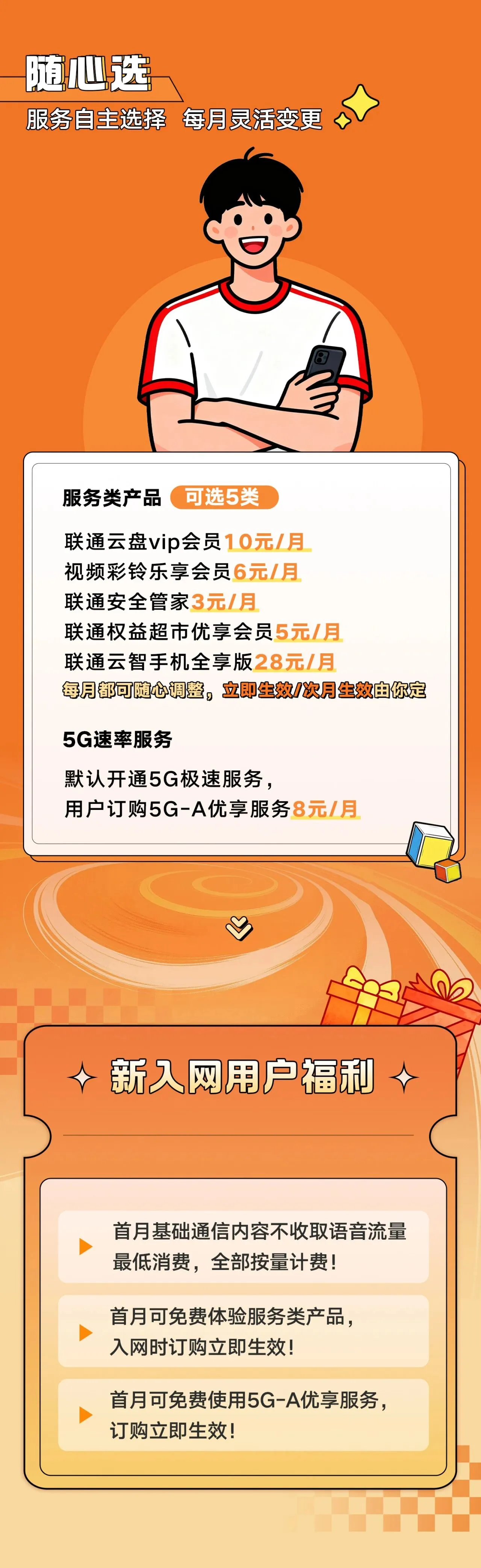 告别传统套餐:中国联通发布“联通魔方”自选服务,流量阶梯计价 1.5 元 / GB 起