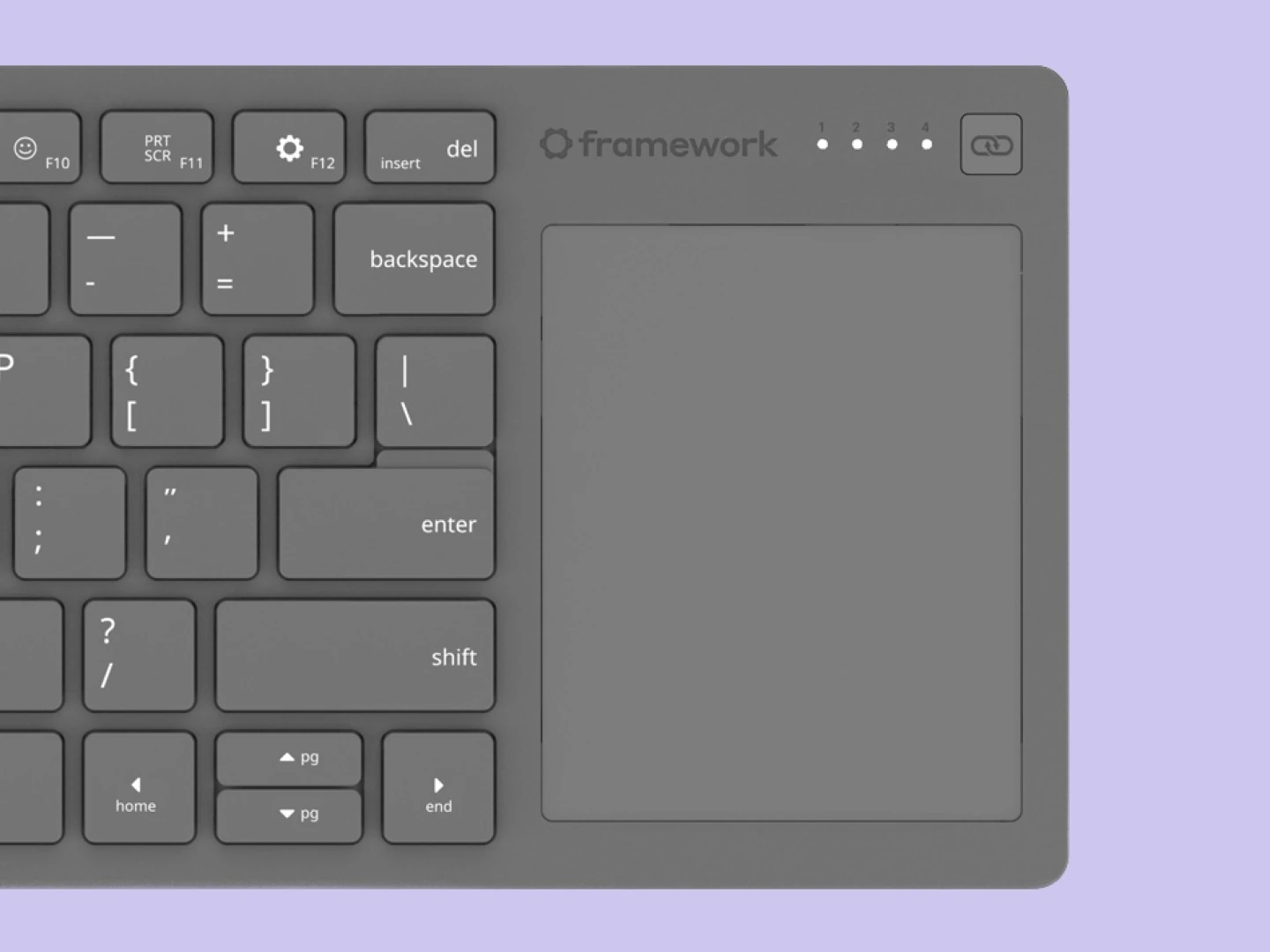 Framework 预览无线触控板键盘:携手光宝打造,nRF54 主控 + ZMK 低功耗固件