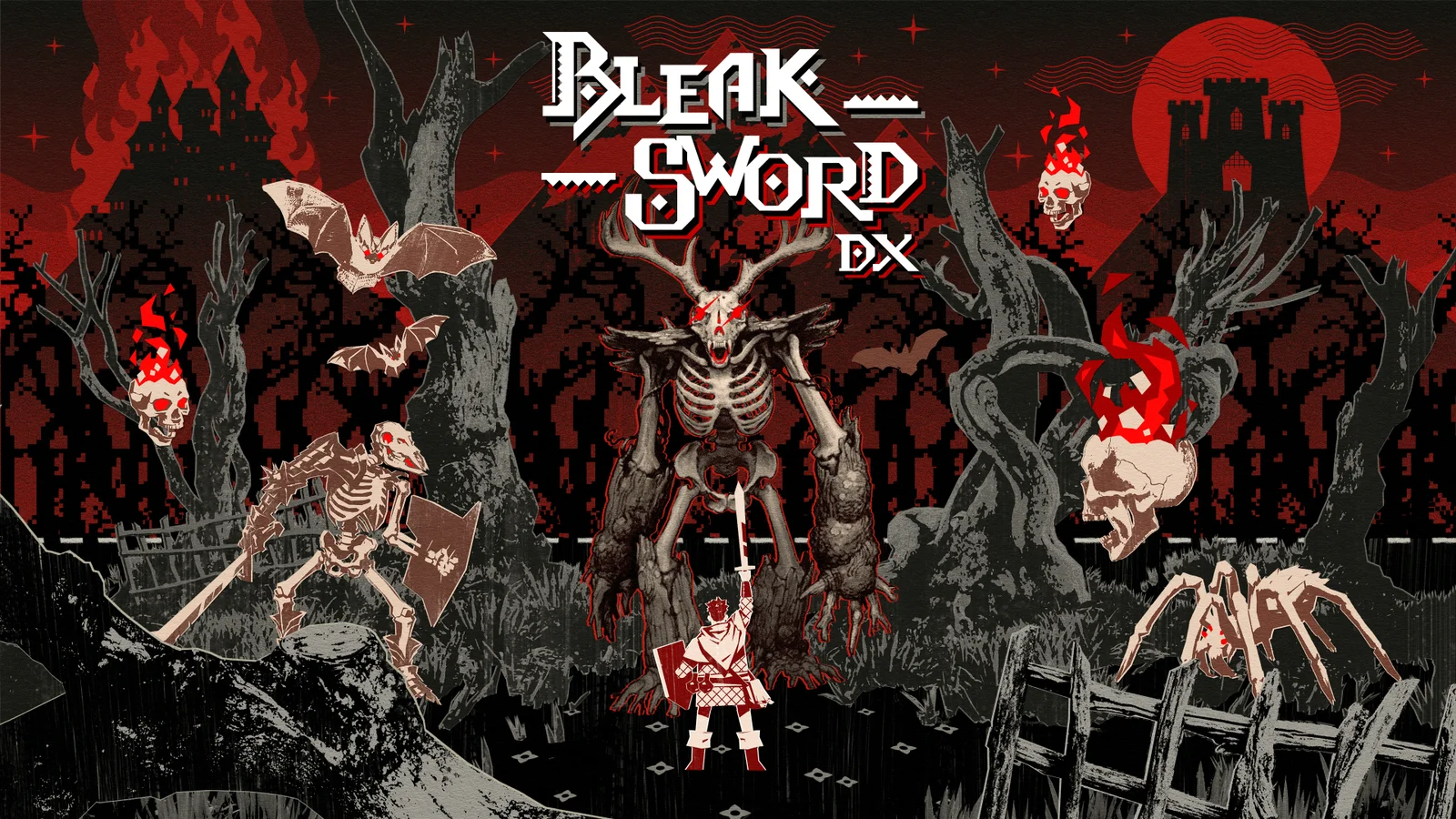 “糊版艾尔登法环”，低保真度战斗游戏《荒绝之剑DX》6月8日登陆PC、NS平台
