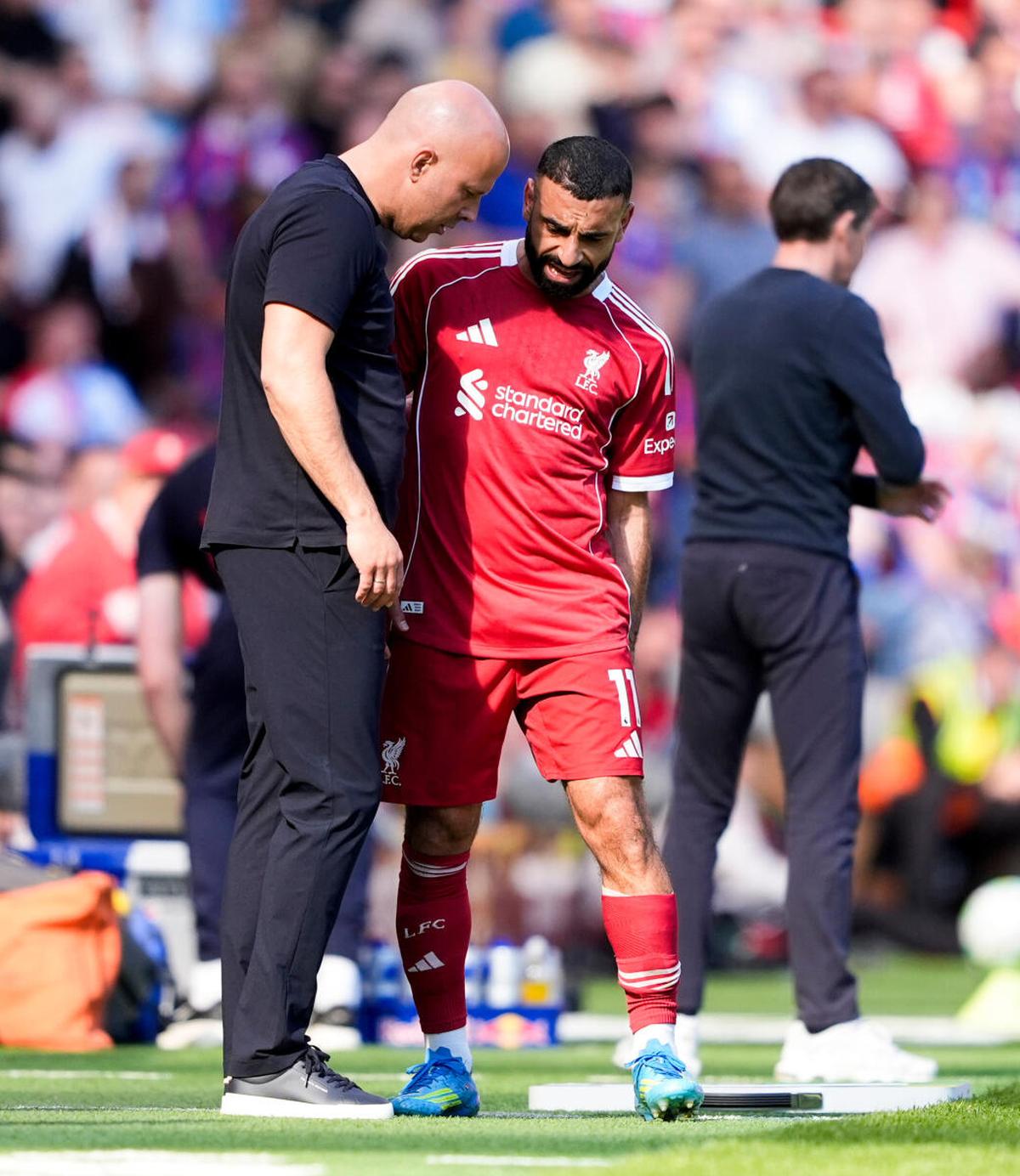 Liverpool’s third-highest goalscorer of all time, Salah has recorded 12 goals and nine assists across all competitions this season. Liverpool’s third-highest goalscorer of all time, Salah has recorded 12 goals and nine assists across all competitions this season.