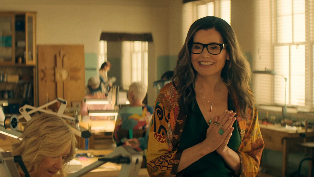 Geena Davis as Renee in The Boroughs.