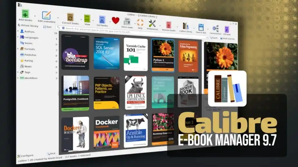 Calibre 9.7 E-Book Manager Released With Offline HTTPS Content Server Mode