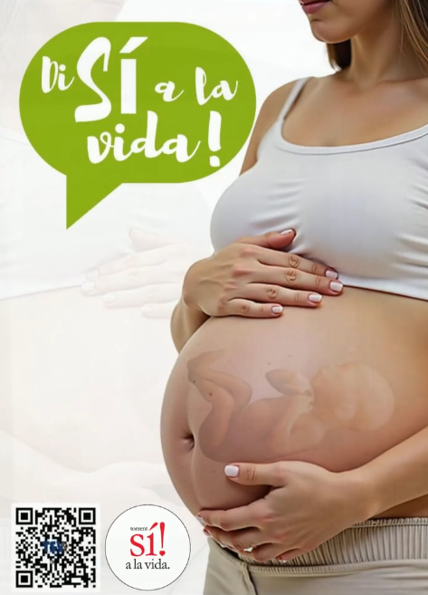 Imagen de la campa�a contra el aborto