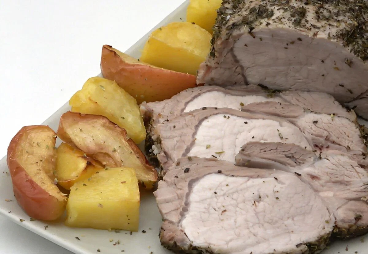 Cinta de lomo con especias y a la sal. Una receta fácil paso a paso