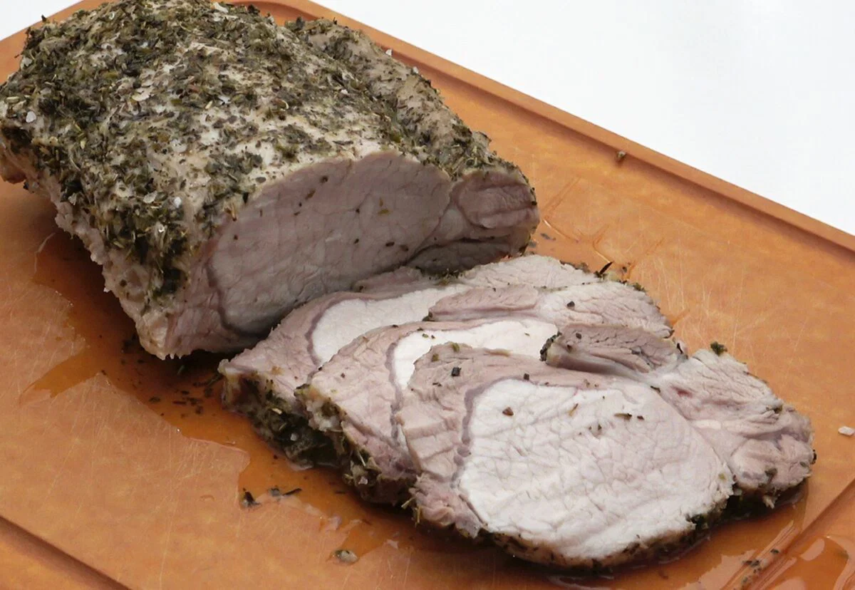 Cinta de lomo con especias y a la sal. Una receta fácil paso a paso