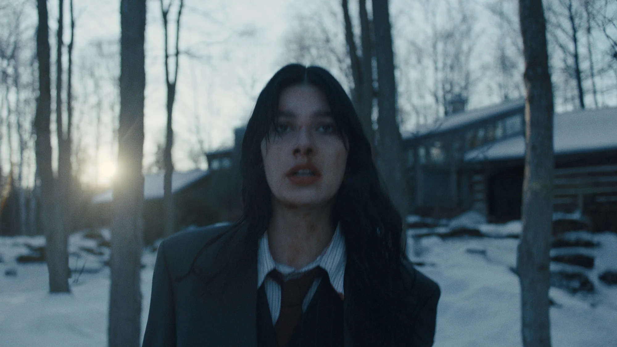 Camila Morrone in "Something Very Bad Is Going to Happen."