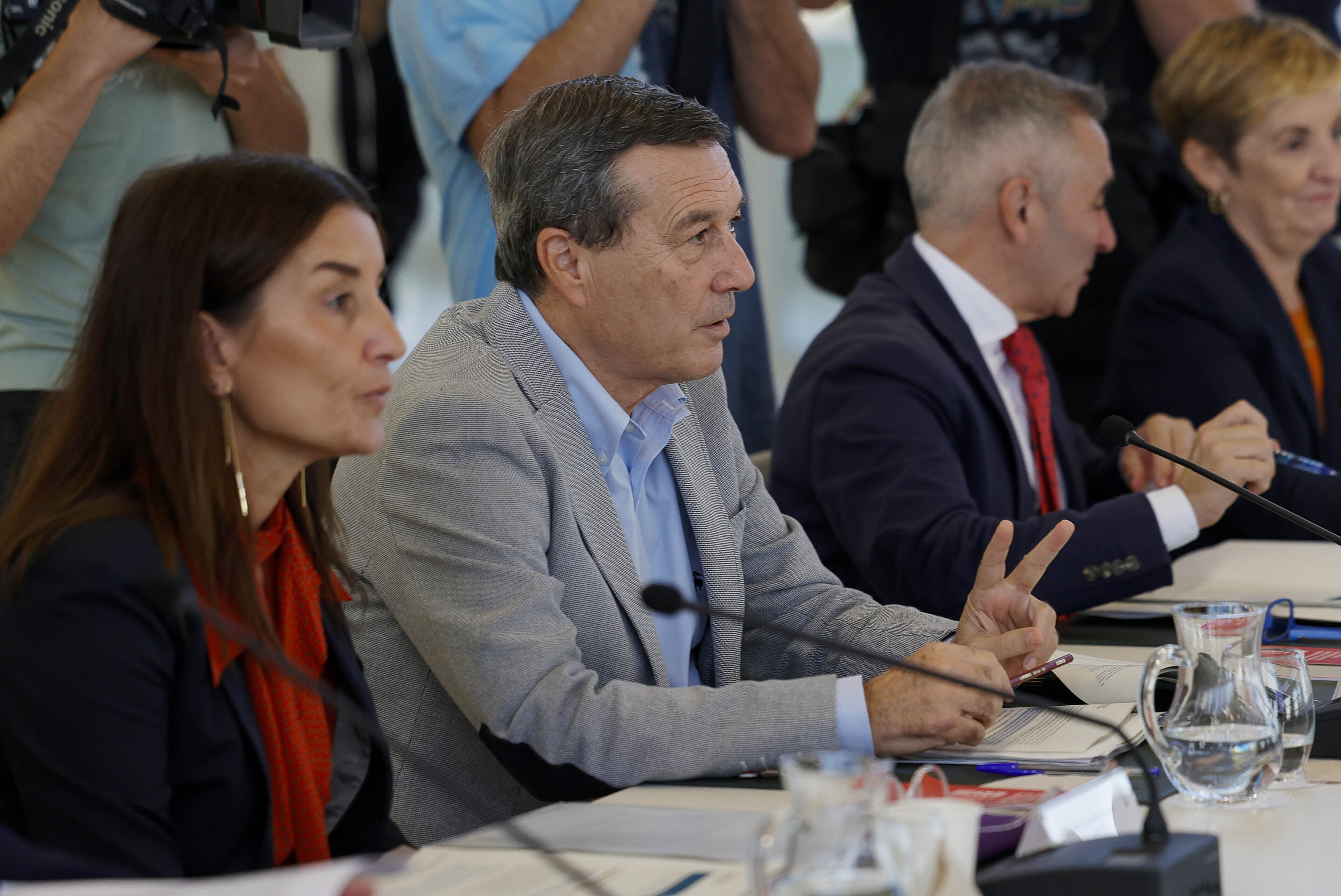 El conseller de Sanidad, Marciano G�mez.