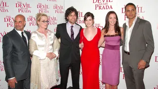 Stanley Tucci Meryl Streep Adrian Grenier Anne Hathaway Emily Blunt and Daniel Sunjata