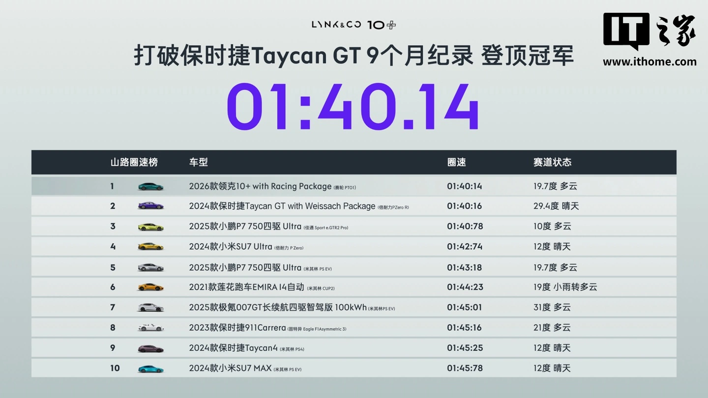领克第一款 GT 概念跑车官宣:四天后 2026 北京车展见