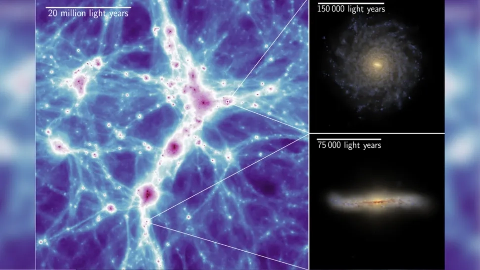 科学家打造超逼真虚拟宇宙,可精准模拟星系演化过程