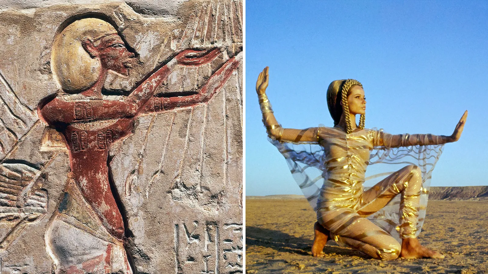 Image may contain Person Rock Archaeology Dancing Leisure Activities and Art