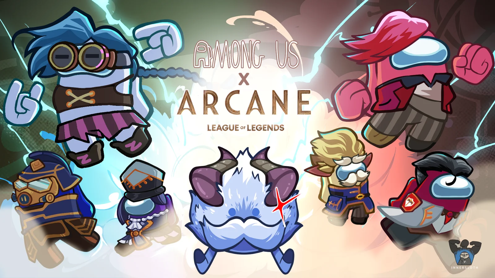 《Among Us》X《英雄联盟：双城之战》联动现已登录Steam
