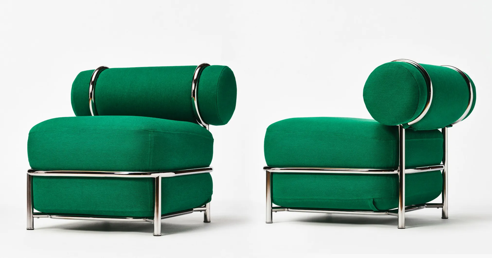 Ikea’s PS 2026 easy chair pictured from two different angles.