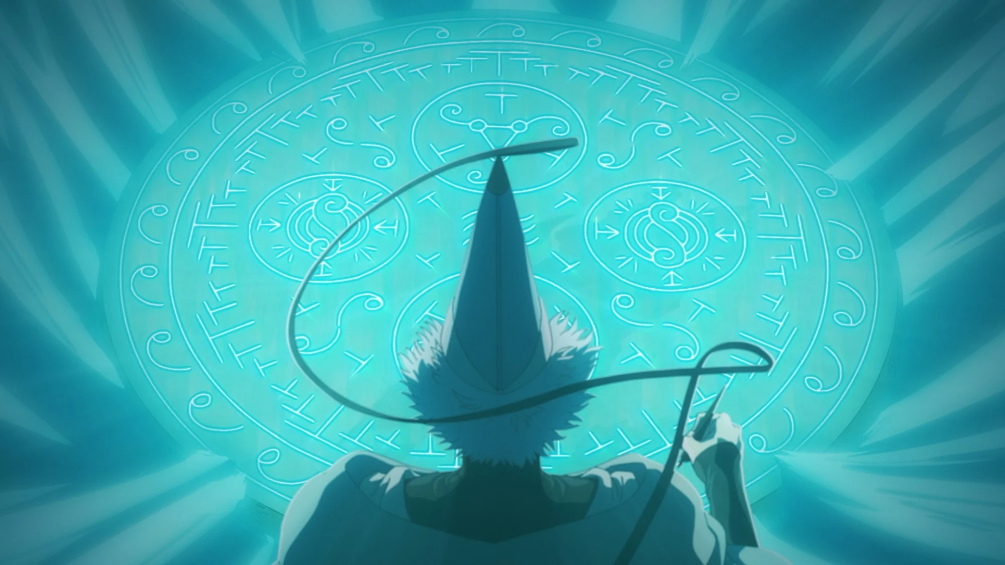 Qifrey casting a spell