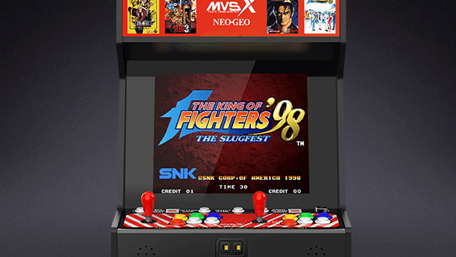 SNK大型街机机台SNK NeoGeo MVSX将于2021年1月31日发售