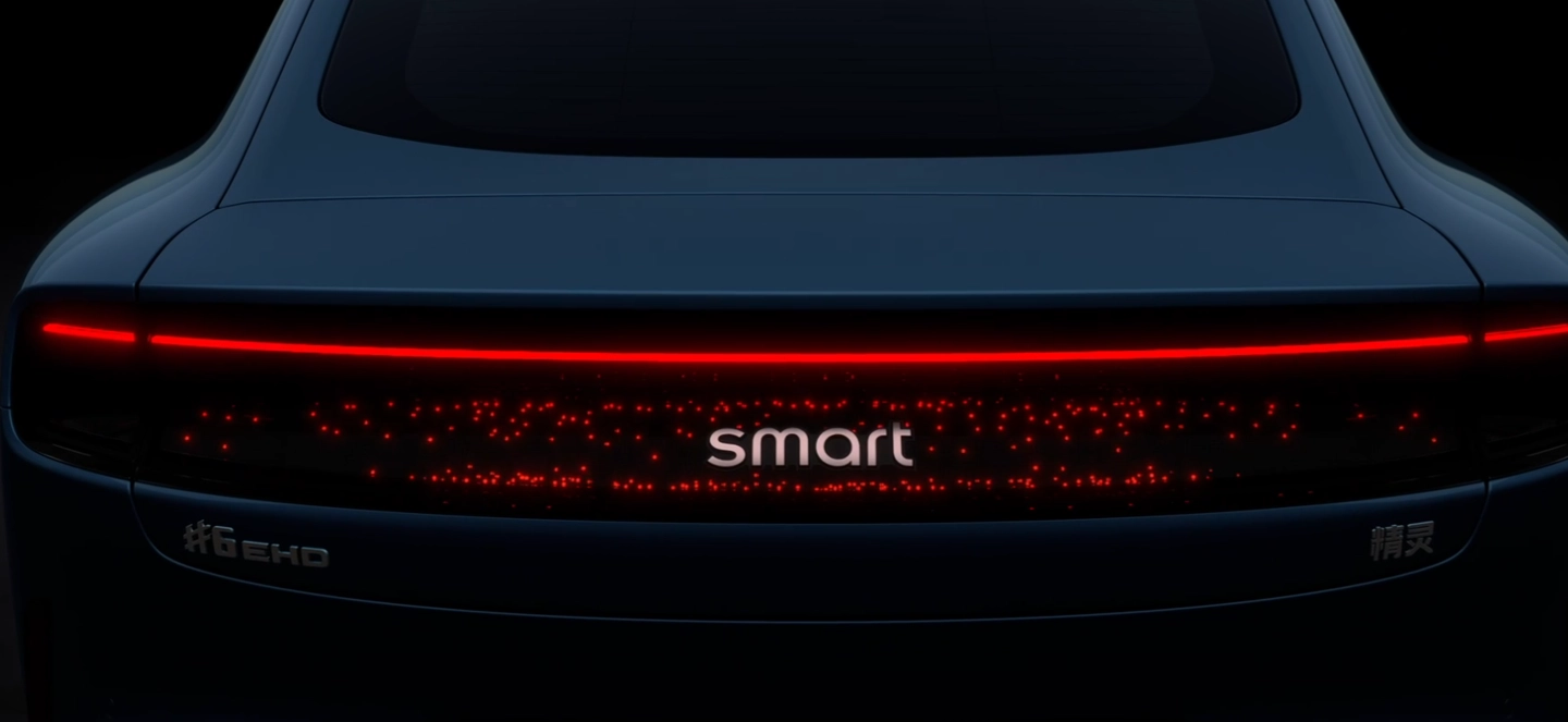 smart 史上最大车型:全新 smart 精灵 6 号掀背插混轿车开启预售,18.99 万元起