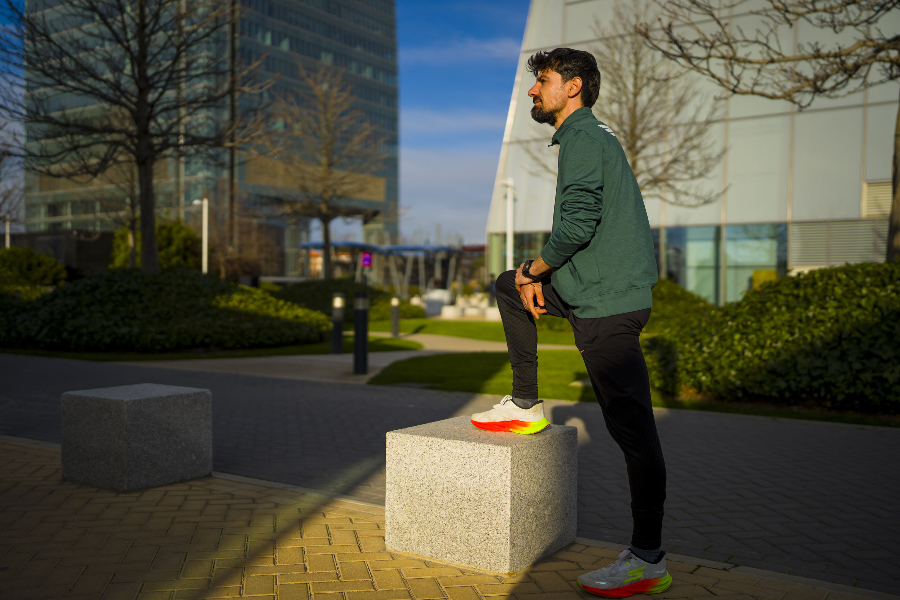 Christian Navarrete es un runner hecho a s� mismo desde que era un cr�o.