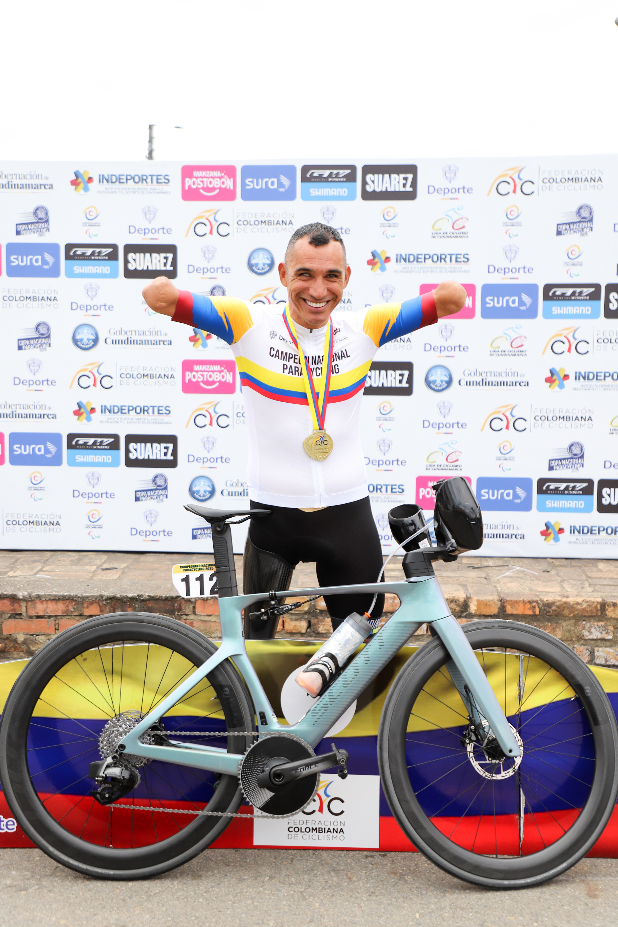 Flori�n, en los �ltimos Campeonatos de Colombia.
