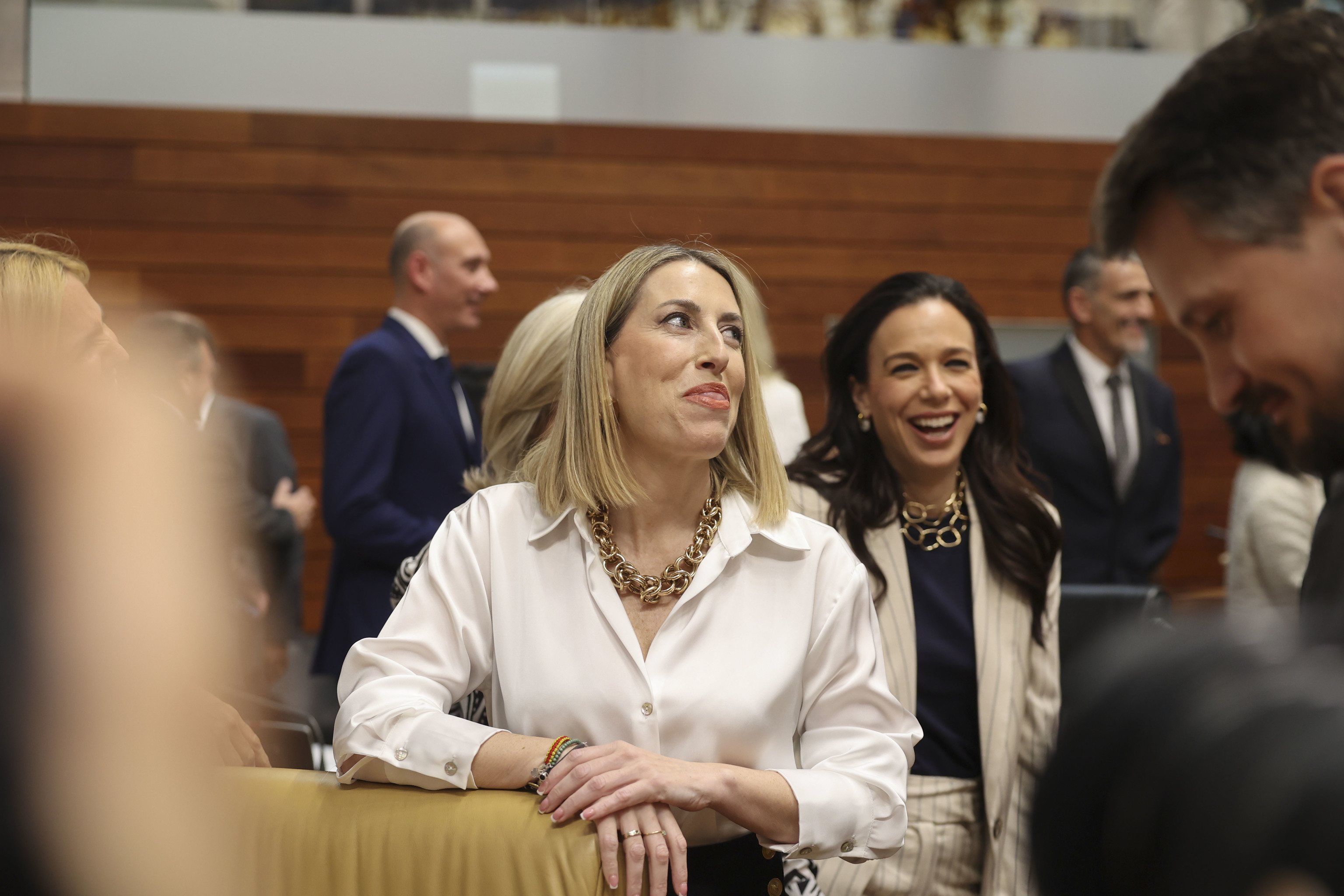 Mar�a Guardiola, presidenta de la Junta de Extremadura.