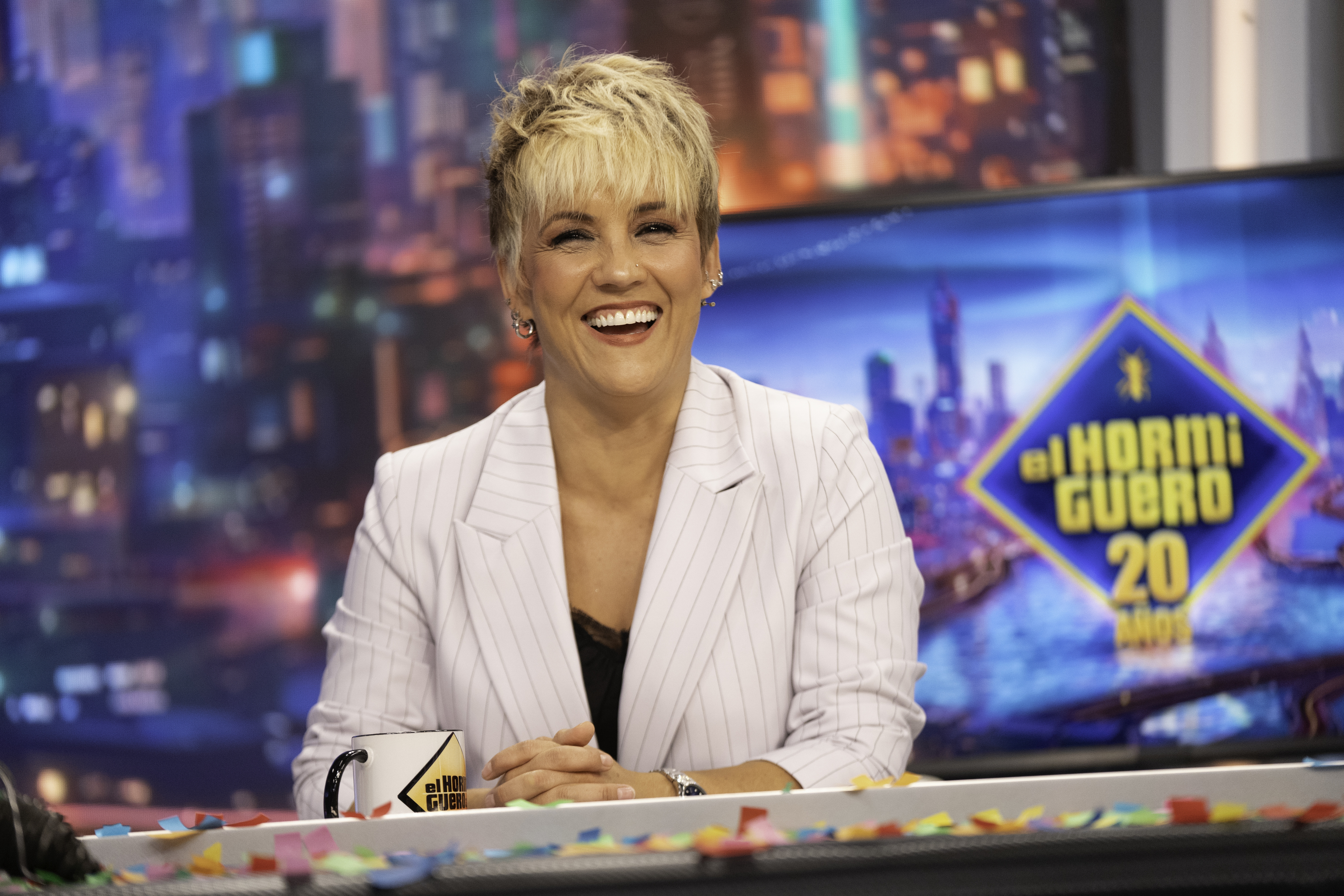 Cristina Pardo en septiembre del a�o pasado en 'El Hormiguero'