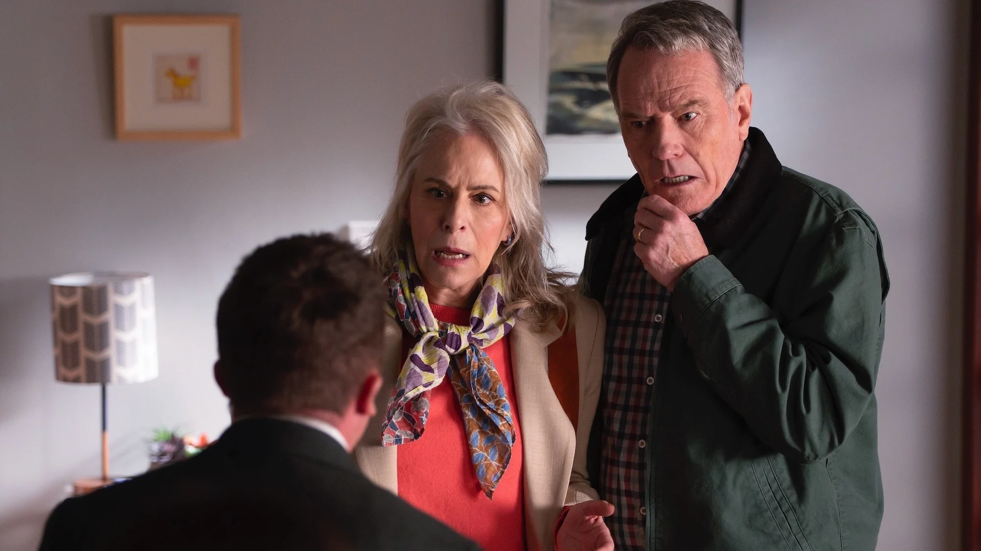 Frankie Muniz, Bryan Cranston, and Jane Kaczmarek face off in "Malcolm in the Middle: Life's Still Unfair."