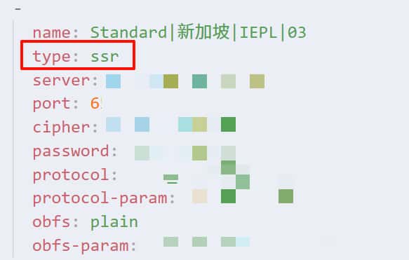 clash订阅的全部是ssr节点.jpg