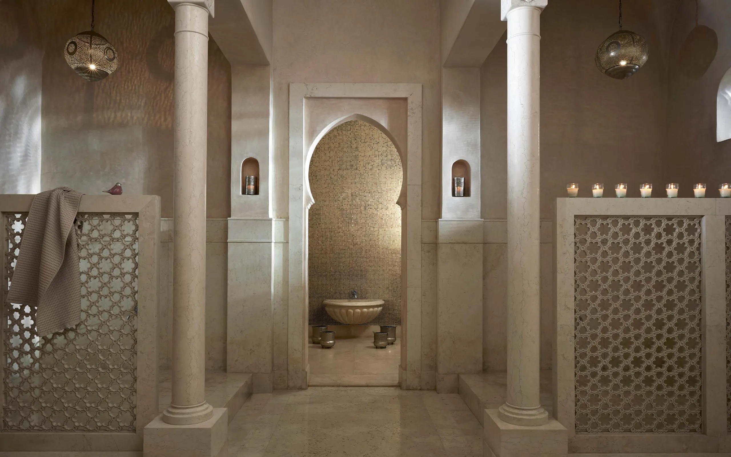 Image may contain Floor Flooring Sink Arch Architecture Indoors and Building