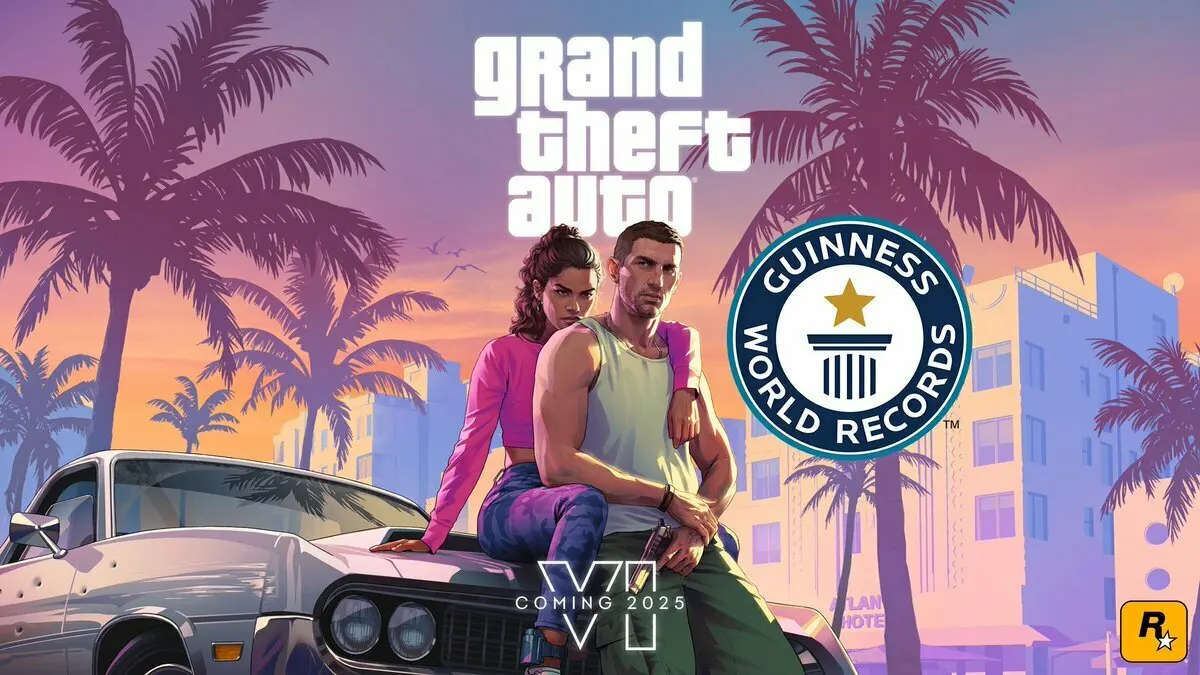 再创佳绩!《GTA 6》最新预告片连破三项吉尼斯世界纪录