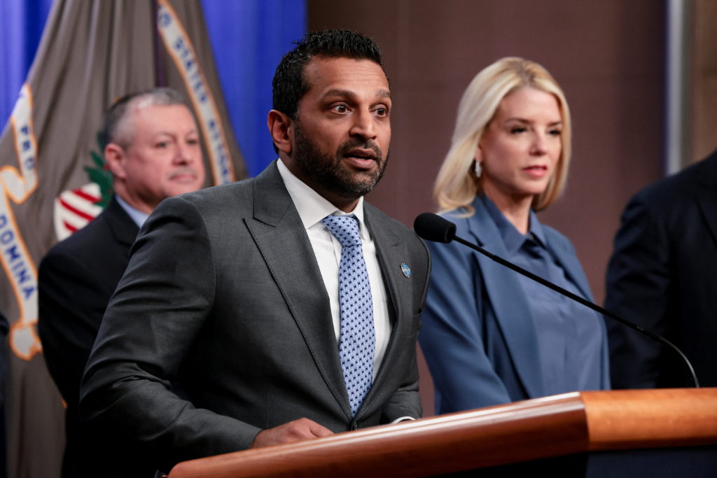 Press conference following arrest in D.C. pipe bomber investigation, in Washington