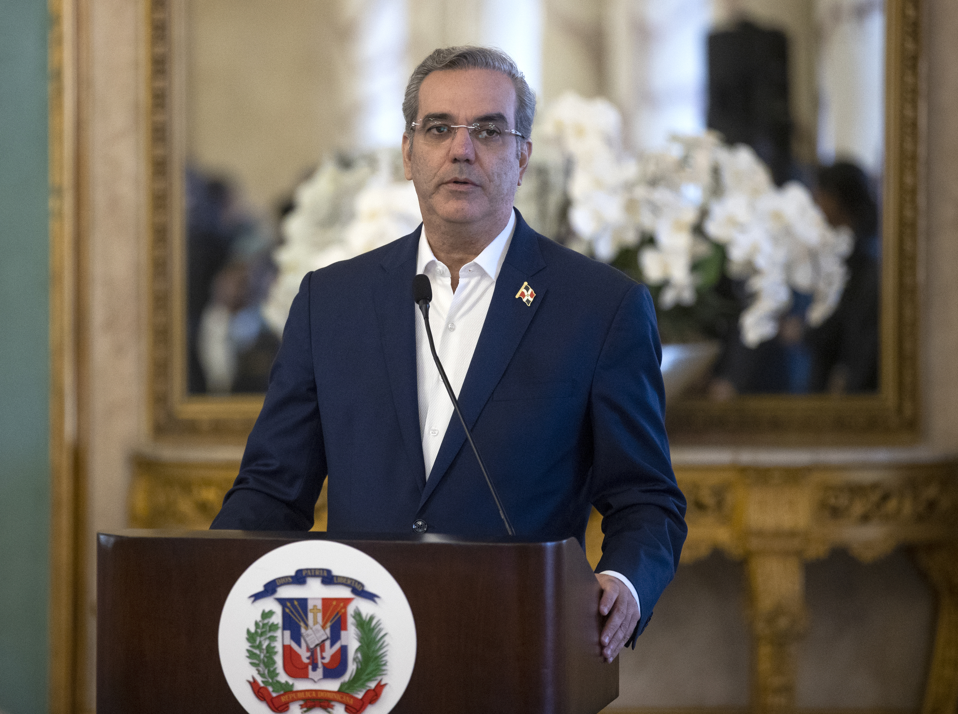 Luis Abinader, presidente de la Rep�blica Dominicana.