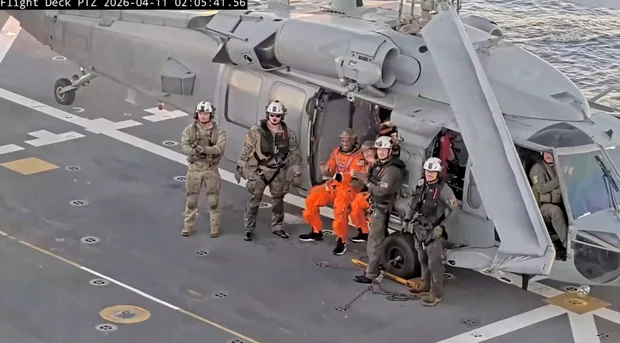 Artemis II crew returns to Earth 