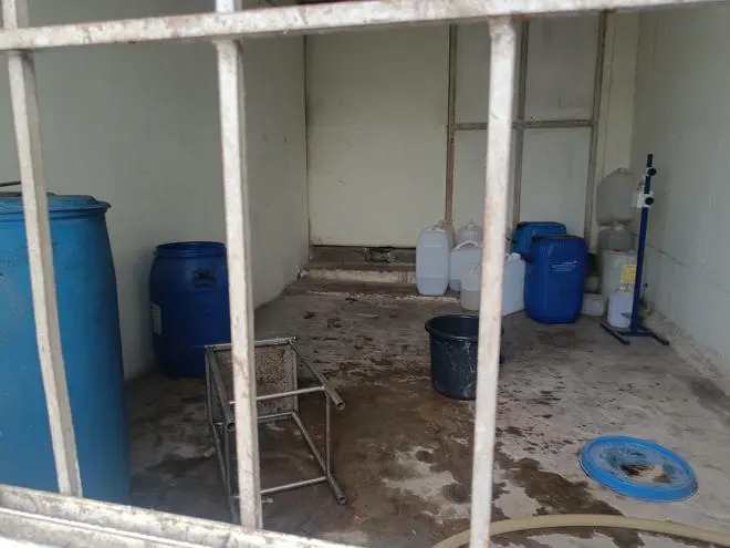 A look inside the Sresan Pharmaceutical Manufacturer’s unit that made the deadly cough syrup which killed more than 20 children in Madhya Pradesh A look inside the Sresan Pharmaceutical Manufacturer’s unit that made the deadly cough syrup which killed more than 20 children in Madhya Pradesh