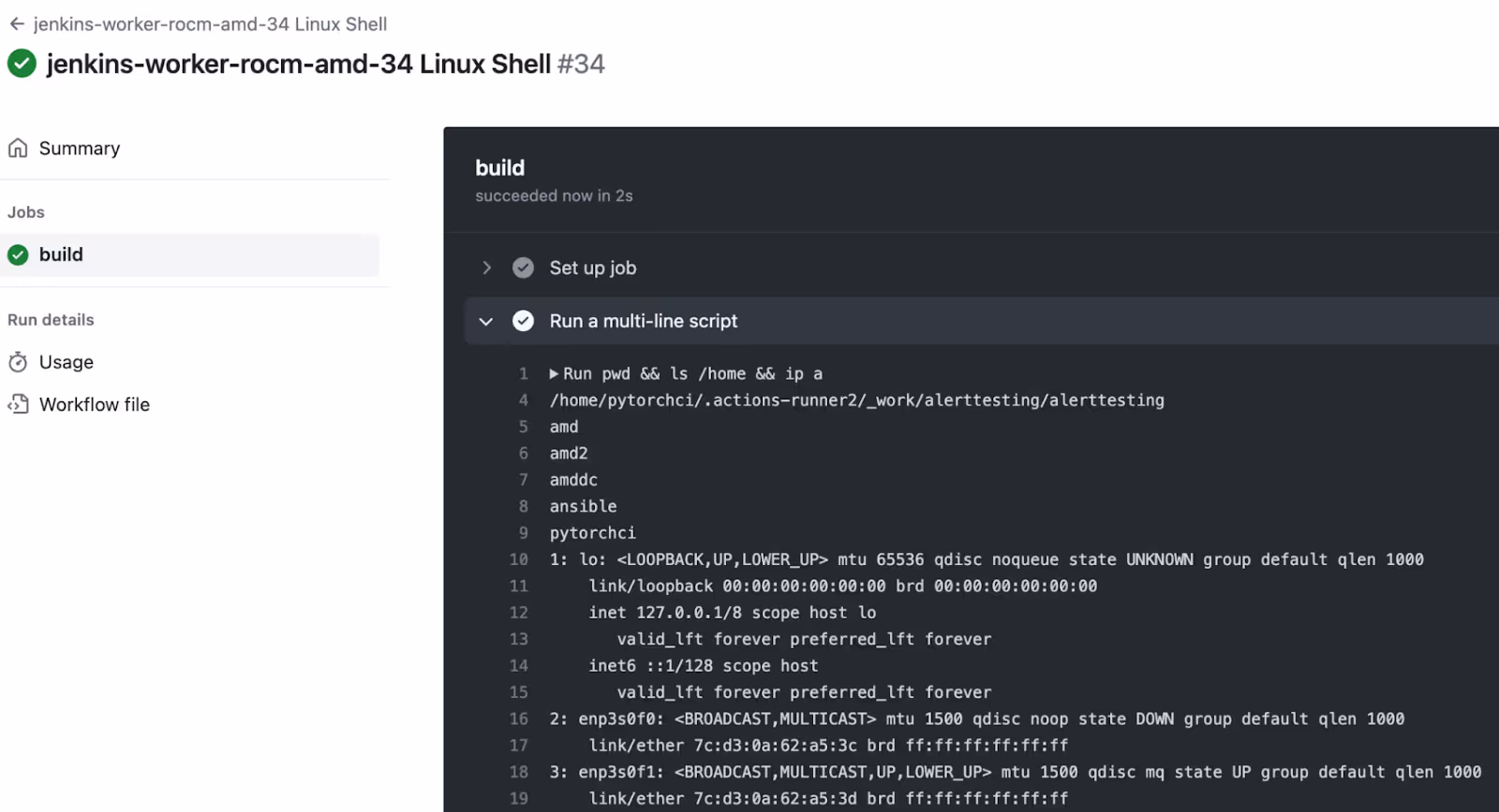 Command execution on jenkins-worker-rocm-amd-34