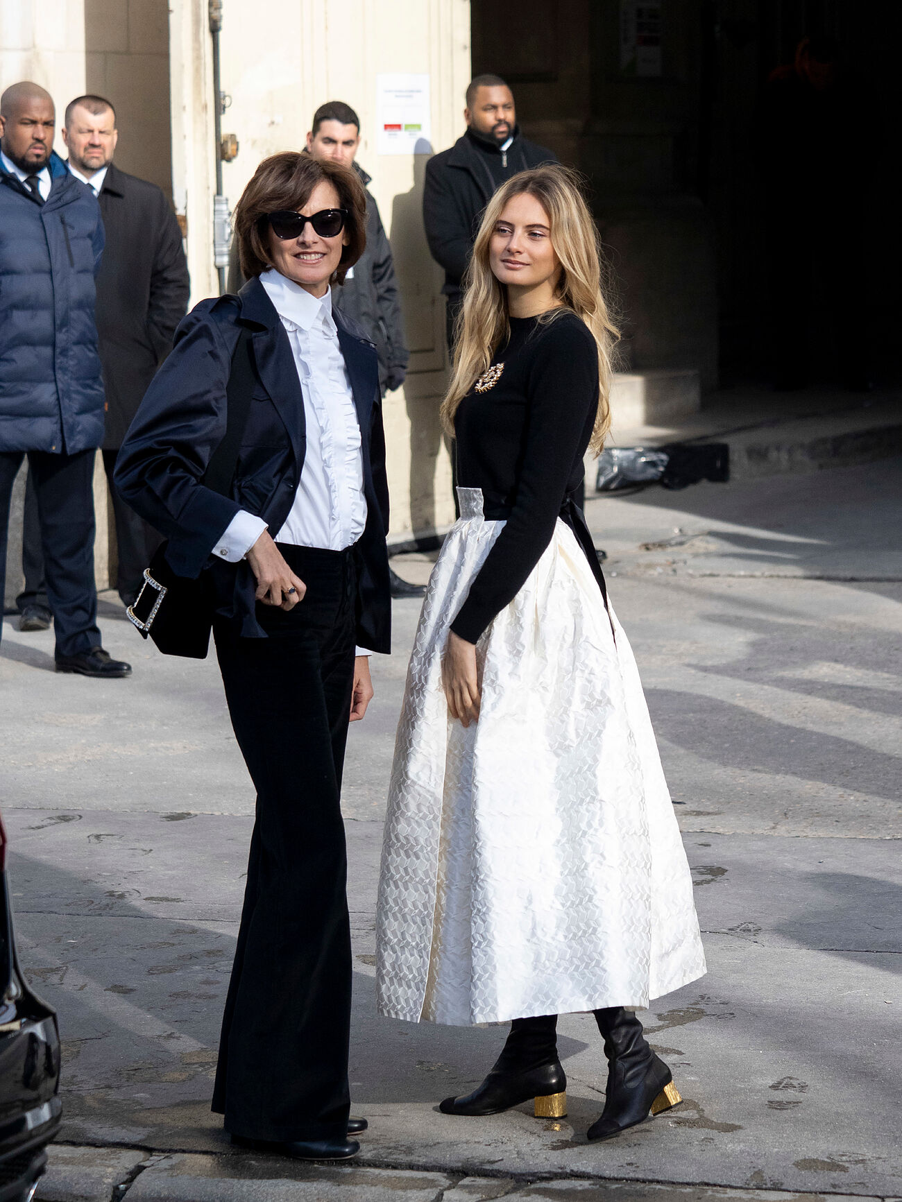 In�s de la Fressange con su hija Violette D'Urso. �Qu� le...