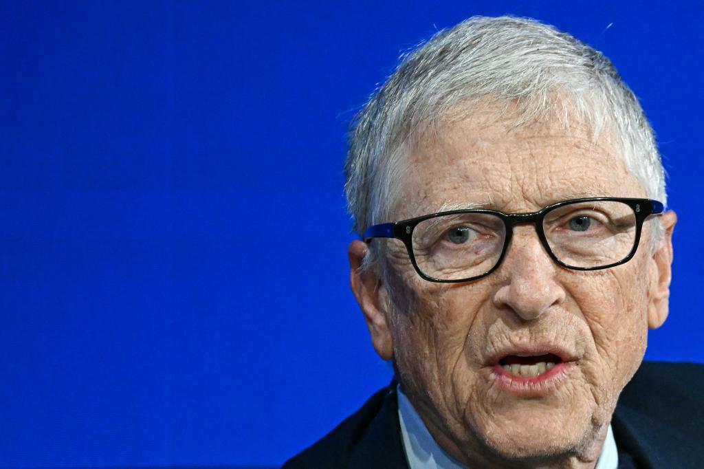 Bill Gates, fundador de Microsoft.