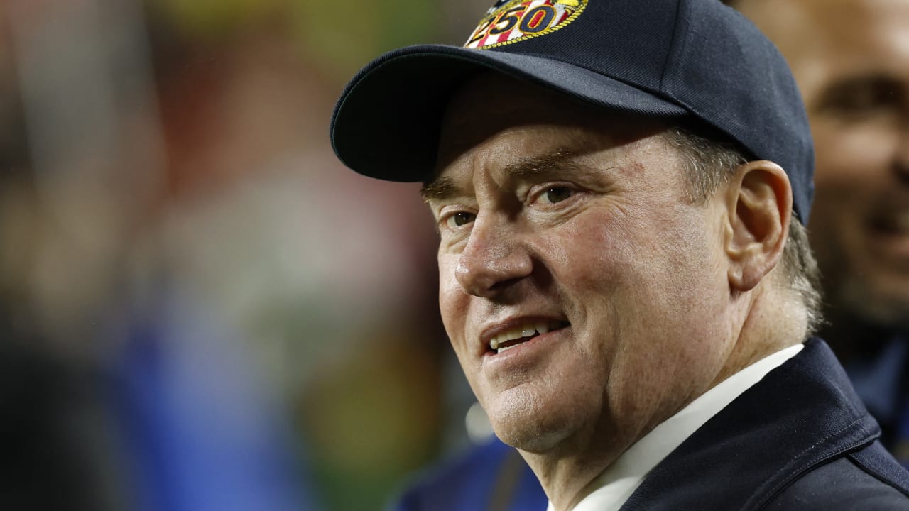 John Phelan, United States Secretary of the Navy, looks on before the game between the Washington Commanders and the Chicago Bears at Northwest Stadium on October 13, 2025 in Landover Maryland. John Phelan, United States Secretary of the Navy, looks on before the game between the Washington Commanders and the Chicago Bears at Northwest Stadium on October 13, 2025 in Landover Maryland.